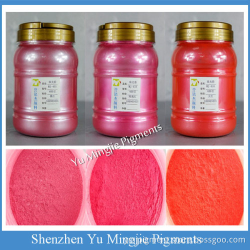 Rose Red Pearl Pigment powder,Rose Red pearlescent pigment